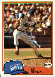 1981 Topps Baseball Cards      093      Ed Glynn